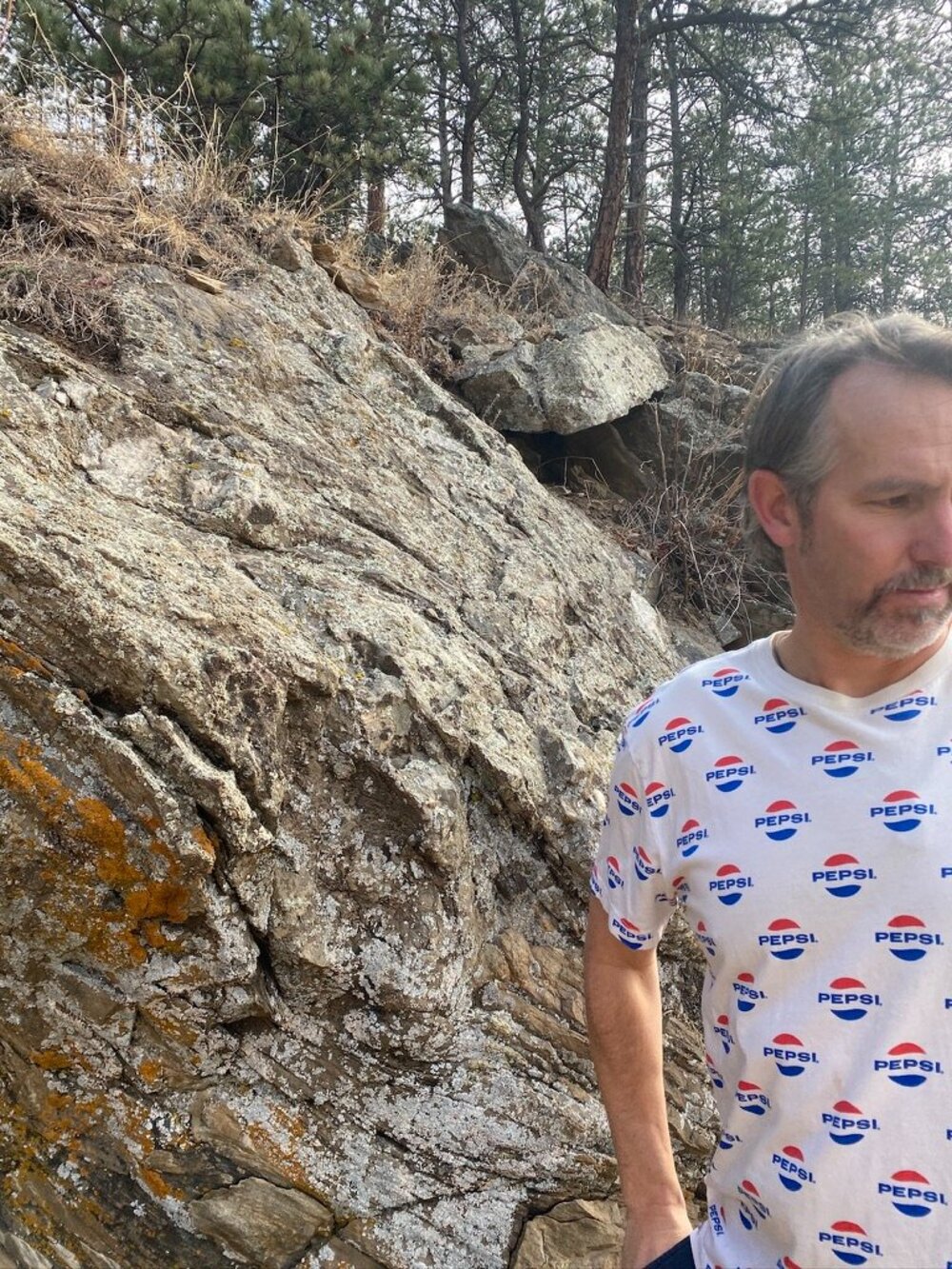 PEPSI COLA STEP & REPETE T-SHIRT MEN'S SIZE L C